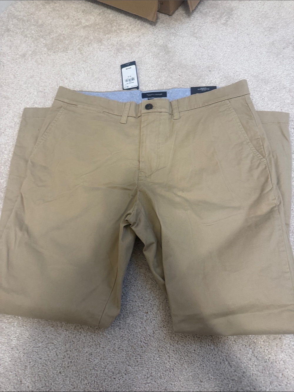 Tommy Hilfiger Men's Khaki Chinos - Tan